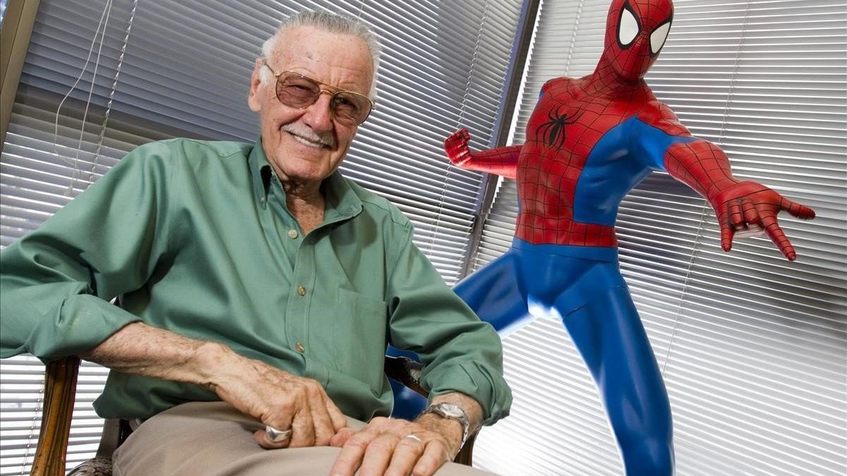 Stan Lee, creador de Spiderman, Hulk, y otros superhéroes.