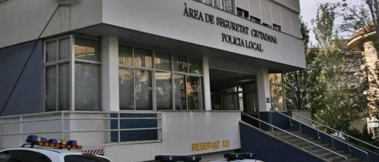 Imagen del cuartel de Sant Ferran de la Policía Local.