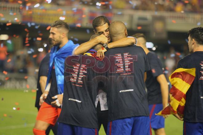 El ascenso del Barcelona B, en imágenes