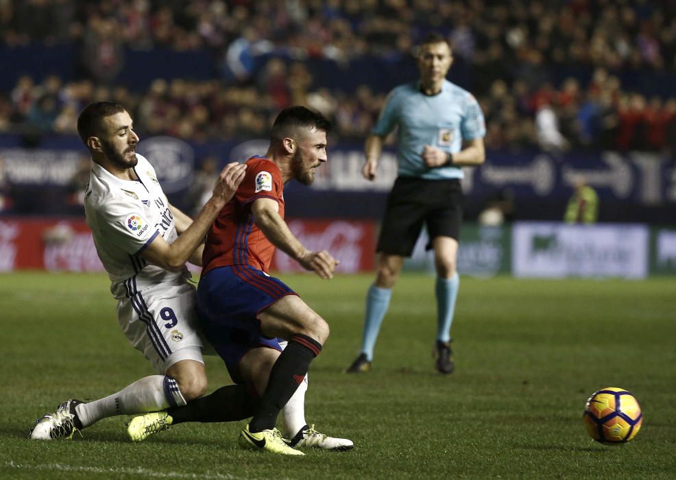 Las mejores imágenes del partido Osasuna-Real Madrid.