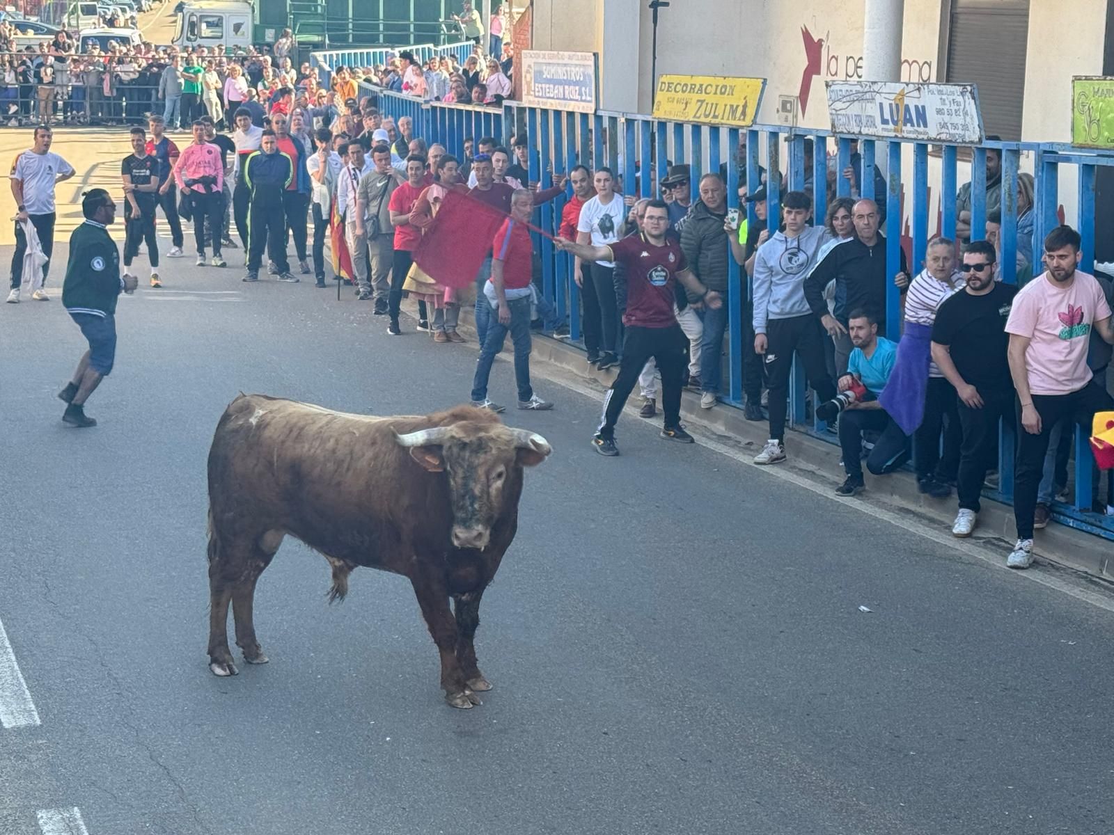 La Bóveda "calienta motores" con los "toros del Agua"
