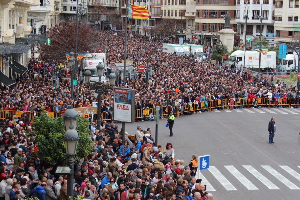 Llenazo en dirección María Cristina