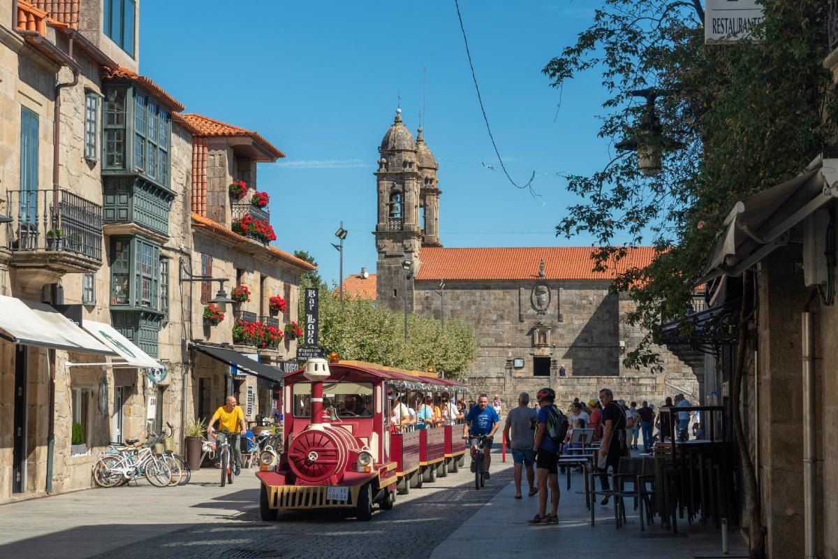 El casco histórico de Cambados (Galicia)