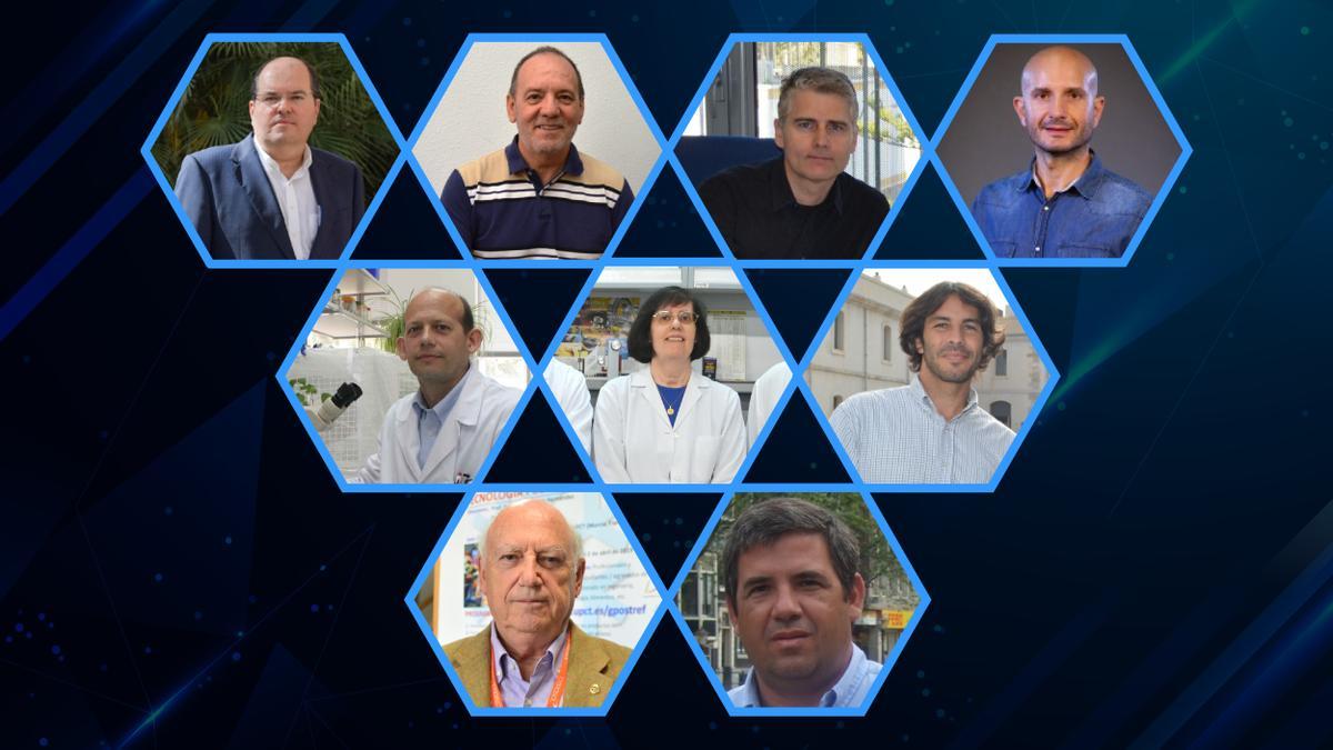 Investigadores de la UPCT que aparecen en el ranking