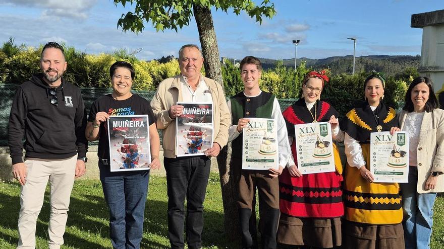 A Laracha se convertirá en epicentro del folclore con el Día da Muiñeira y el aniversario de Santa María de Torás