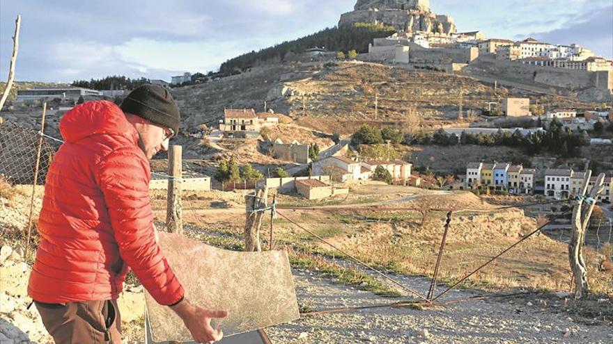 Las primeras nevadas del otoño dejan paso en Castellón a un fin de semana de frío polar