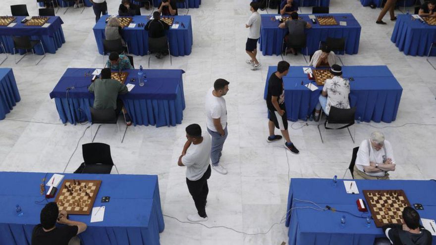Participantes en la pasada edición del Open Internacional de Ajedrez. | LUISMA MURIAS