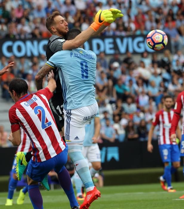 El Atlético de Madrid arrasó al Celta en una segunda parte para el olvido después de que los vigueses hubieses sido superiores durante los primeros cuarenta y cinco minutos