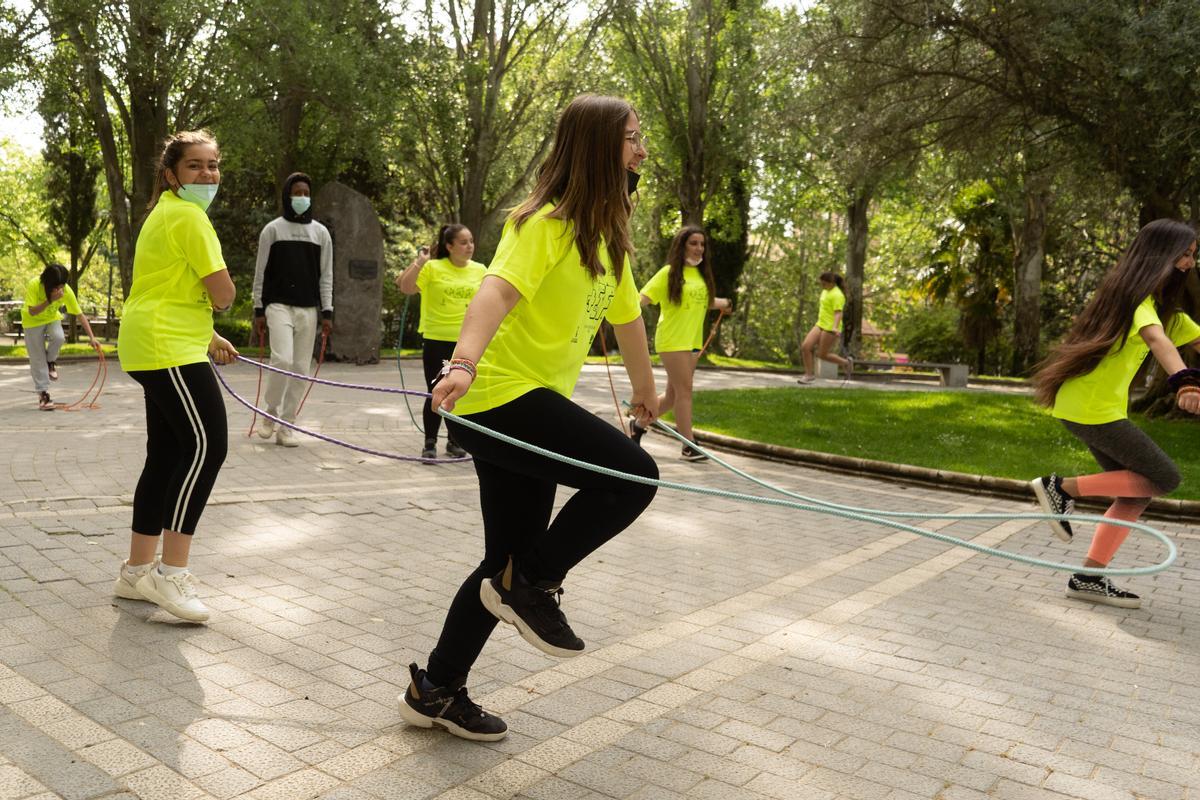 GALERÍA | Zamora celebra el Día de la Educación Física en la calle