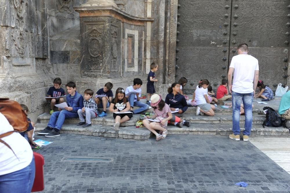 Concurso Infantil de Pintura al aire libre en Murcia