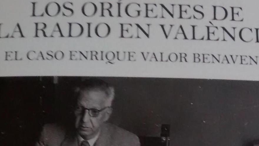 Portada del libro &quot;Los orígenes de la radio en València&quot;.