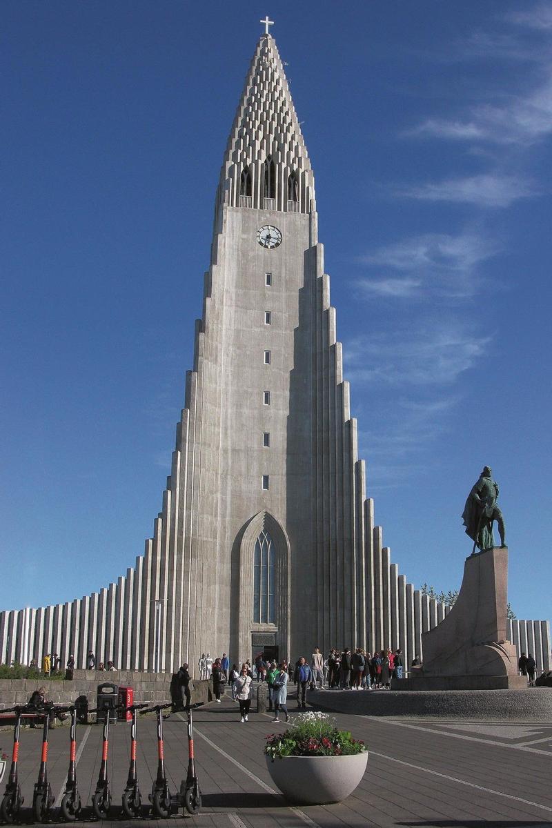 iglesia de Hallgrímskirkja Islandia Reikiavik