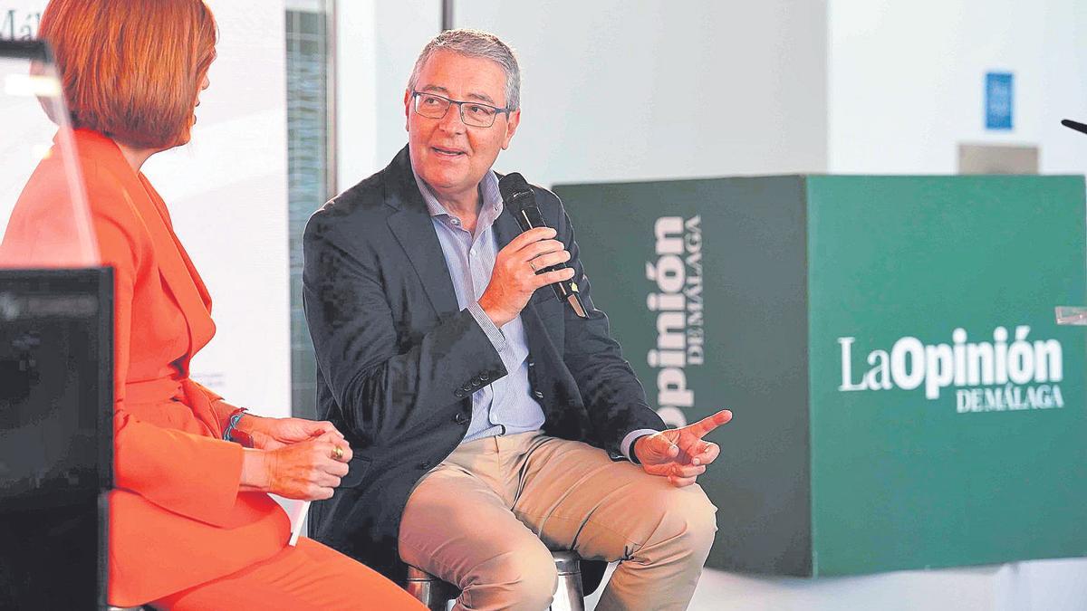 Francisco Salado, en la gala de los Premios El Delantal el pasado lunes.