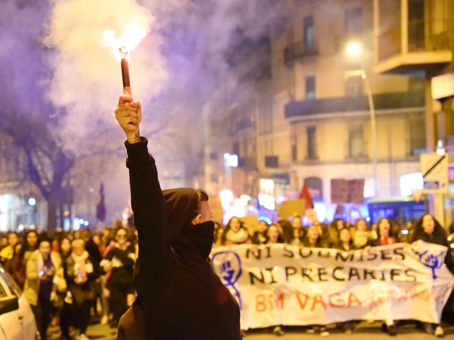 Manifestació feminista a Manresa