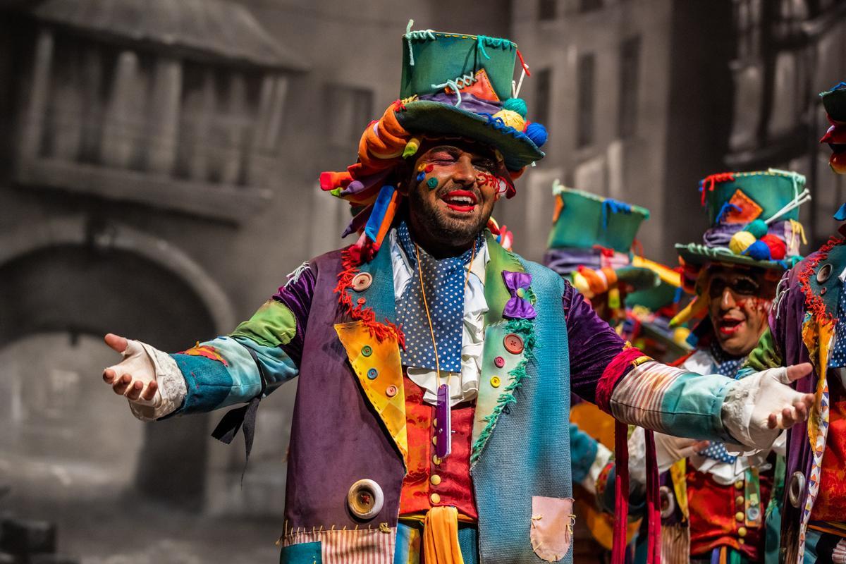 Comparsa 'Los trapos'.