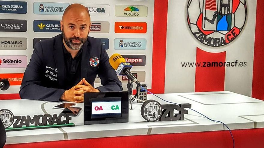 David Movilla, entrenador del Zamora CF