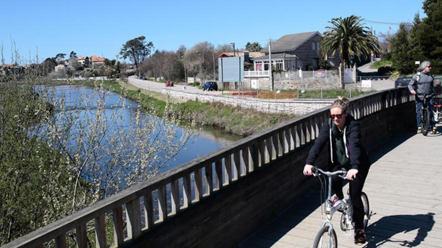 Un tramo del sendero del Lagares.//A. Irago