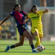 Sydney Schertenleib en su estreno con el Barça B