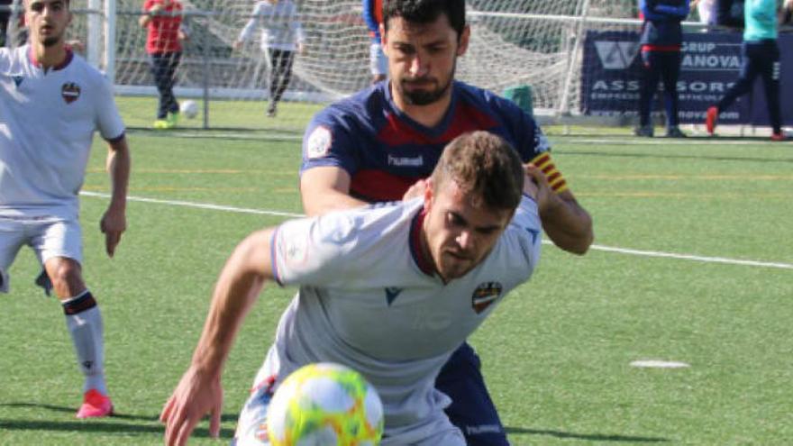 El At. Levante se impone al Llagostera y consigue los tres puntos (1-3)