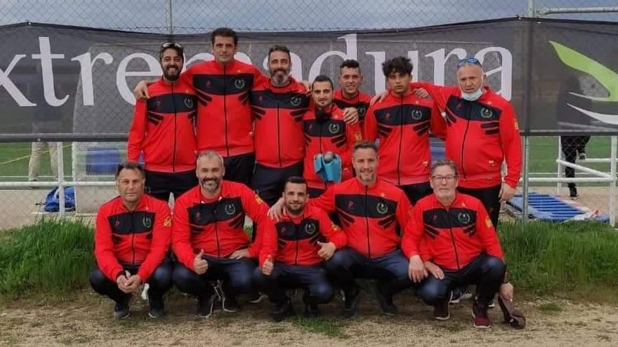 El Club Petanca Mérida representará a Extremadura en el Campeonato de España