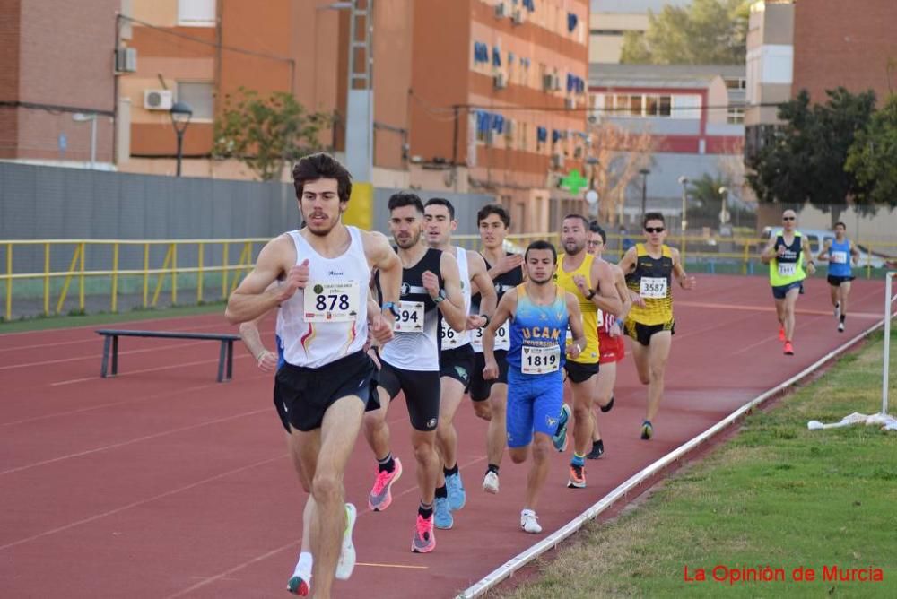 Control federativo de atletismo en Cartagena