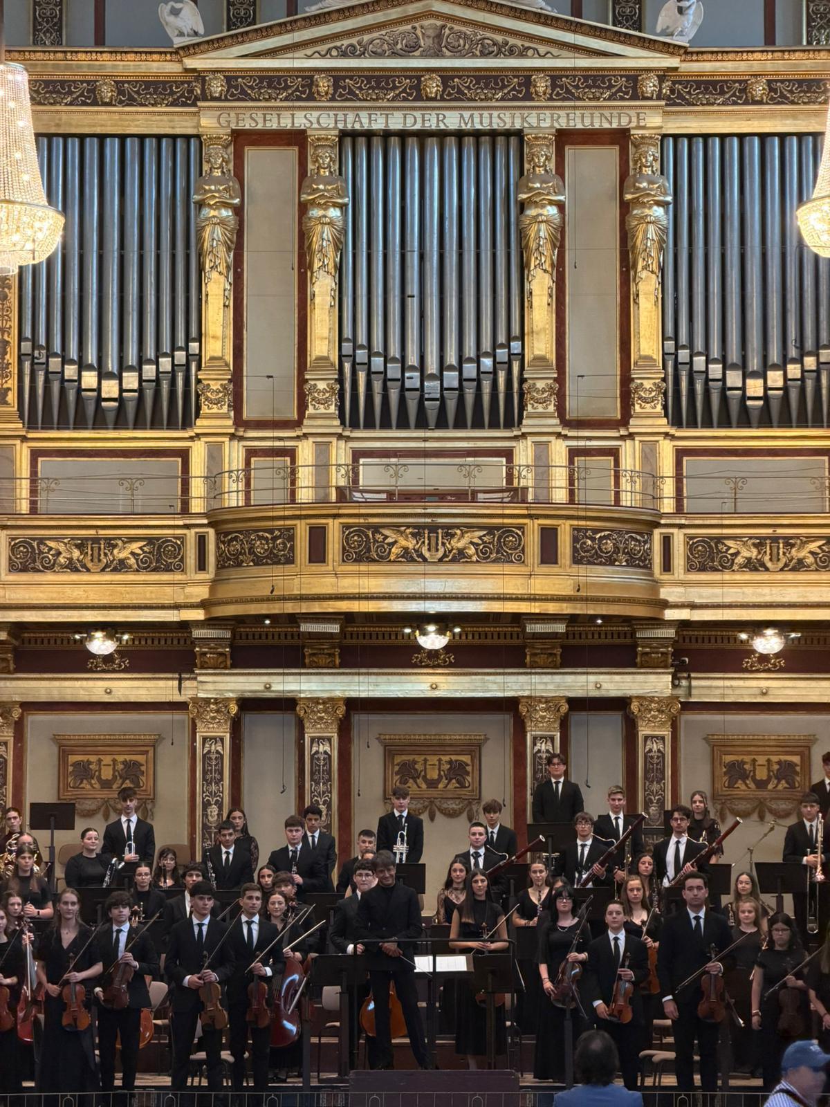 La OJPA, durante su participación en el Festival Internacional Summa Cum Laude de Viena
