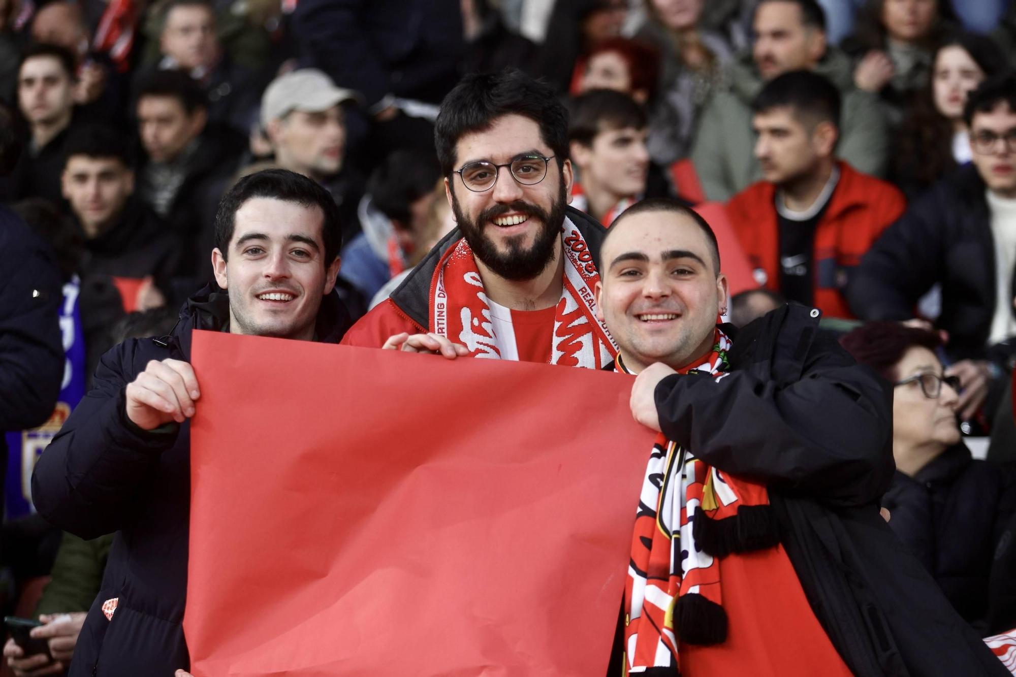 Real Sporting - Real Oviedo: el derbi en imágenes