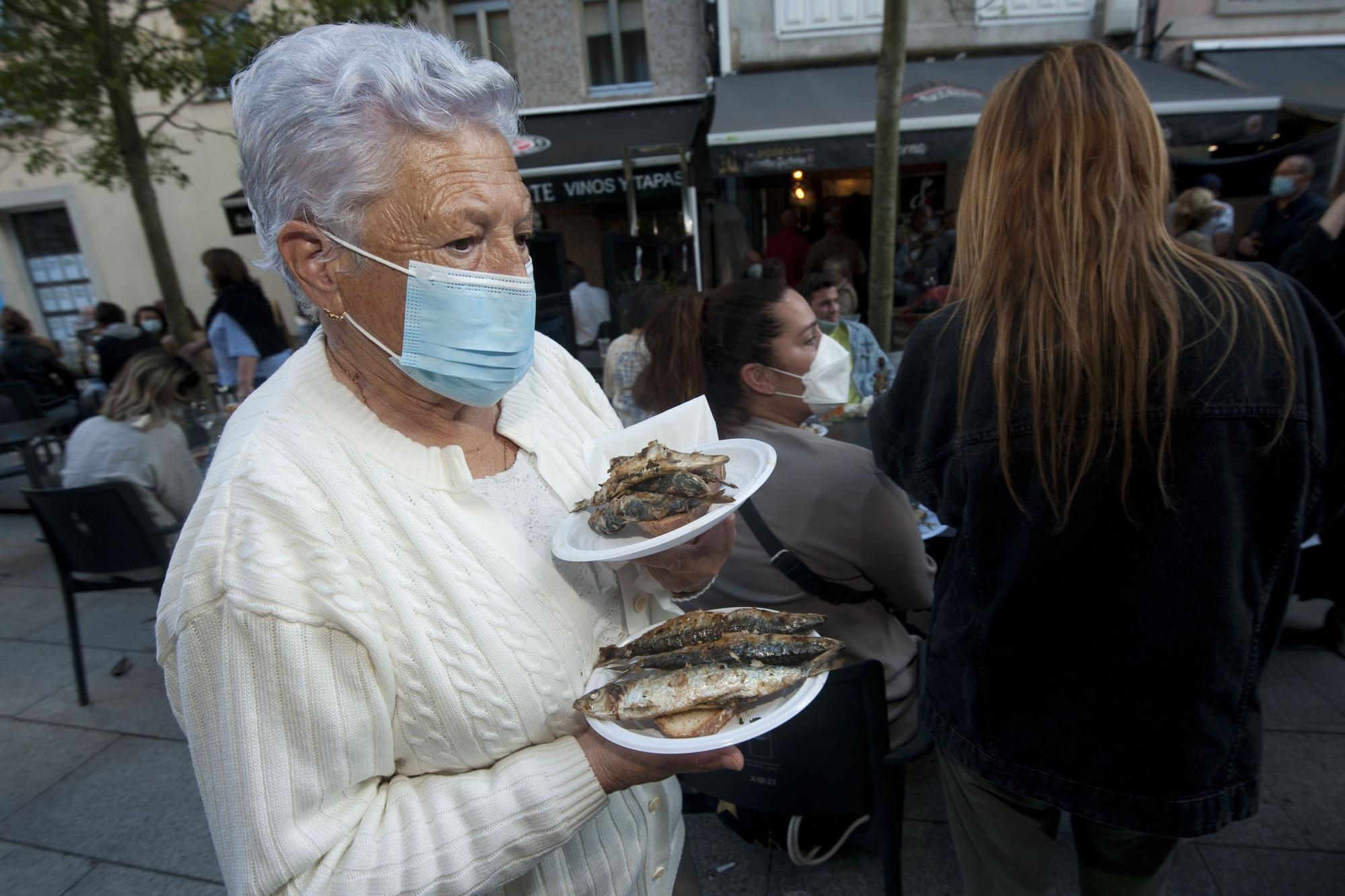 Así vive A Coruña el segundo San Juan en pandemia