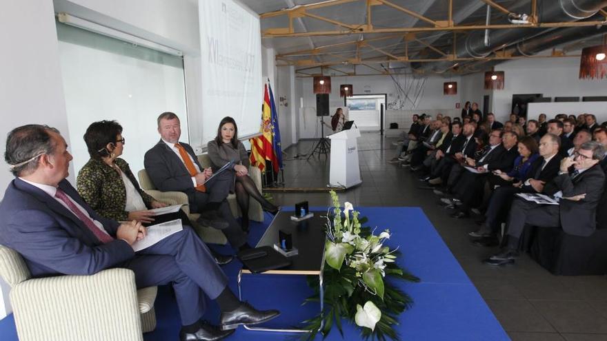 Intervinientes en el acto de inauguración de la jornada