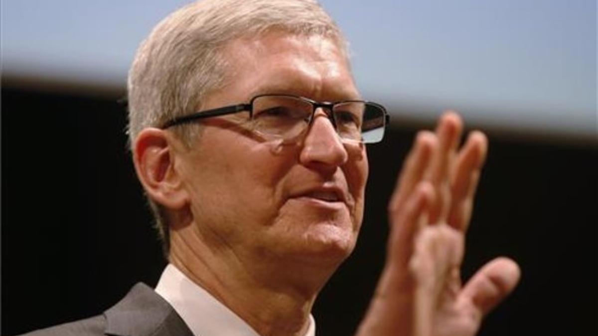 Tim Cook, consejero delegado de Apple.