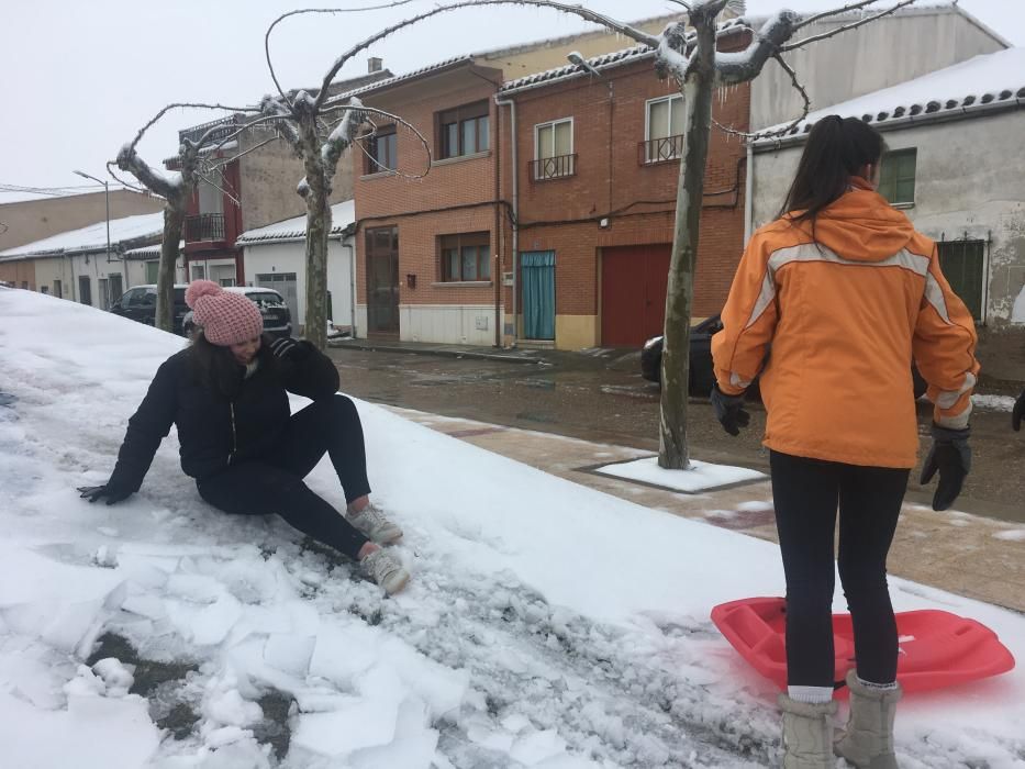 Nieve en Moraleja del Vino