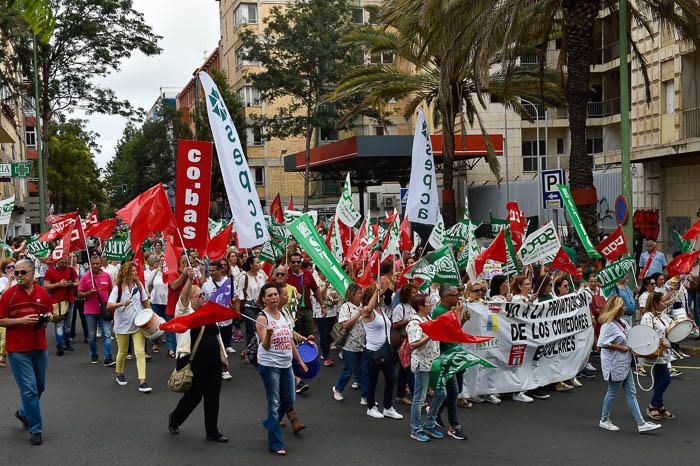 Huelga de trabajadores de los comedores escolares