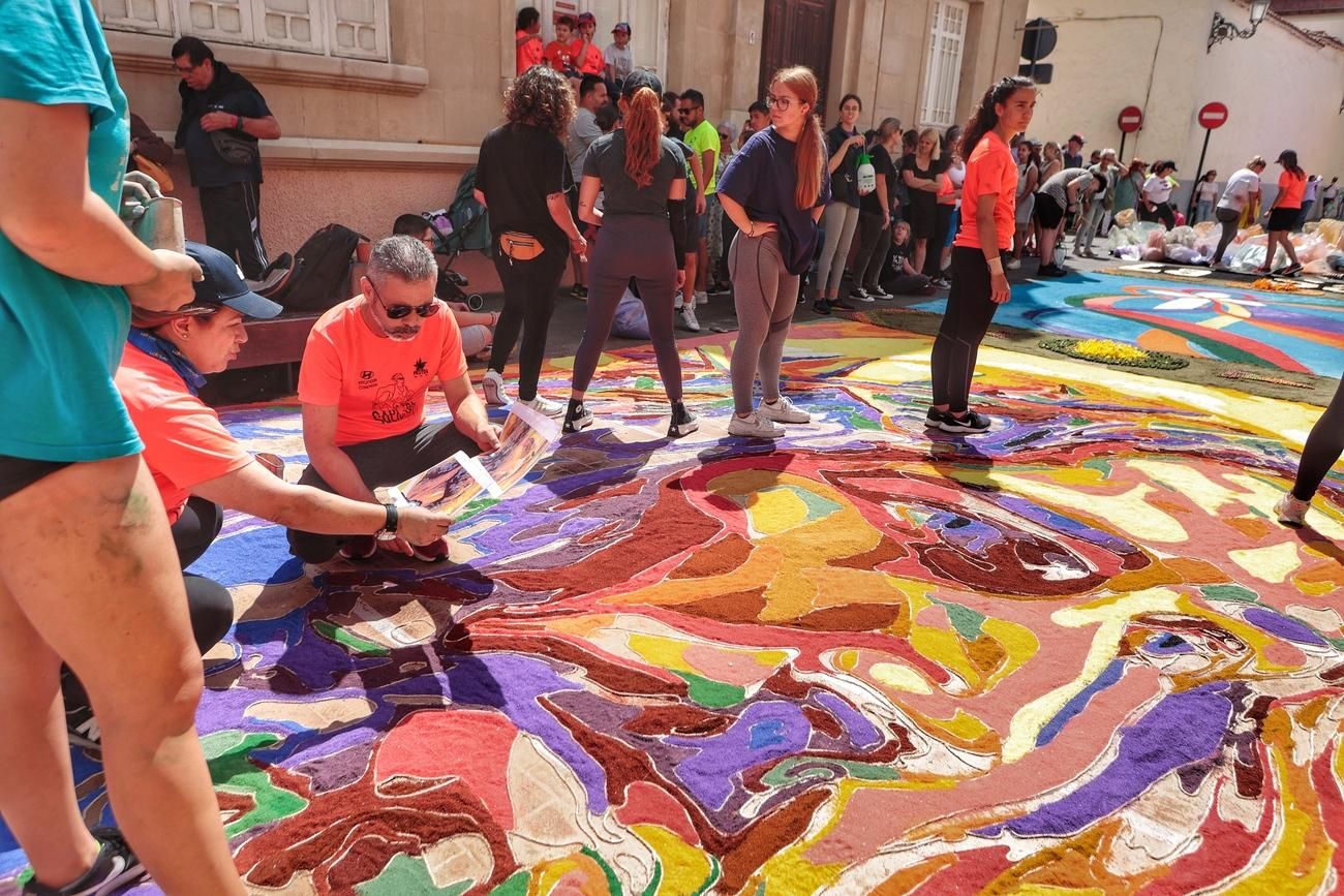 Alfombras del Corpus Christi en La Laguna