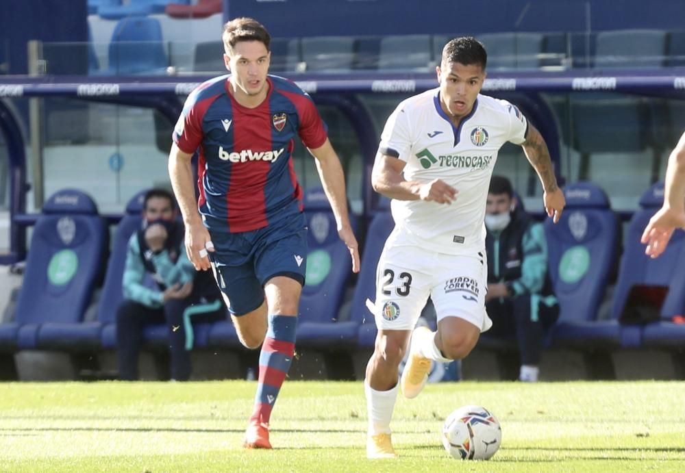 Levante - Getafe: Las mejores fotos del partido