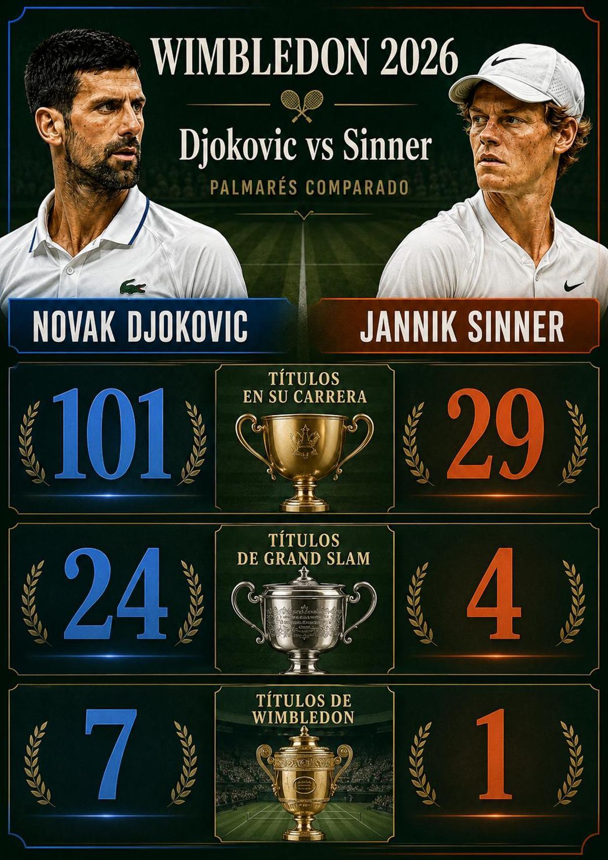 Djokovic Sinner