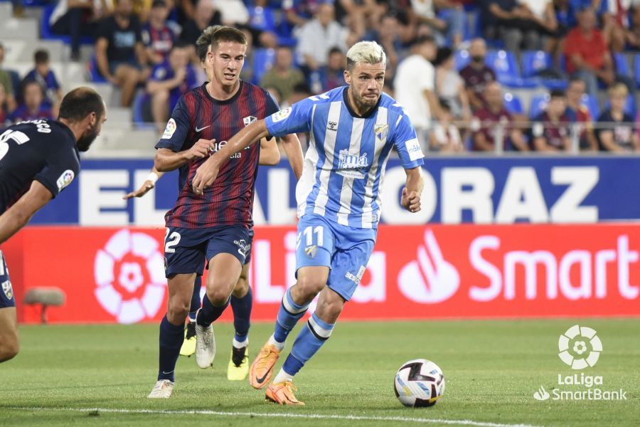 SD Huesca - Málaga CF, en imágenes