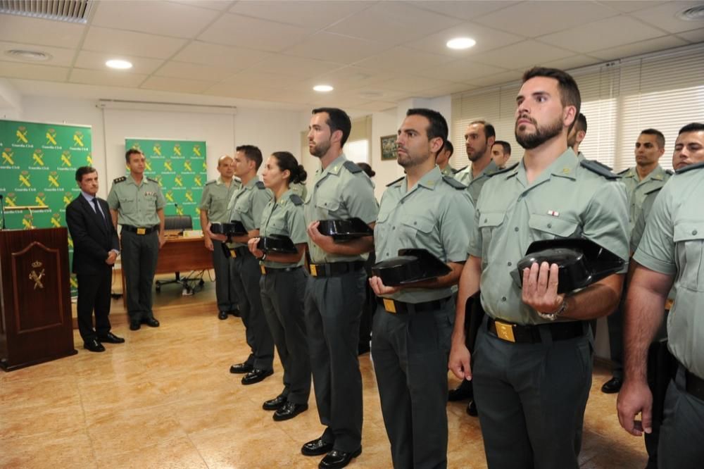 Nuevos guardias civiles de la Región de Murcia