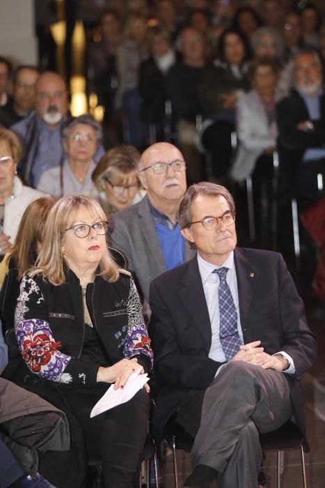 Artur Mas presenta Margaria de Arquer com a líder de Junts per Salt