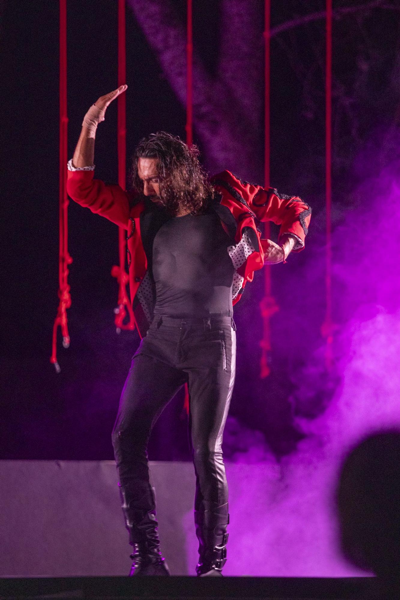 Todas las imágenes de la actuación del bailaor Eduardo Guerrero en Ibiza