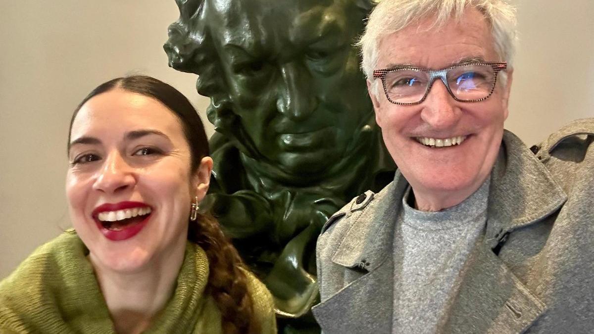 Luis Ivars y Blanca Paloma, una pareja de cine