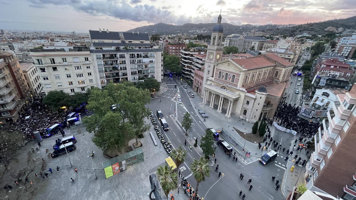 Tensión entre okupas y vecinos en la Bonanova de Barcelona