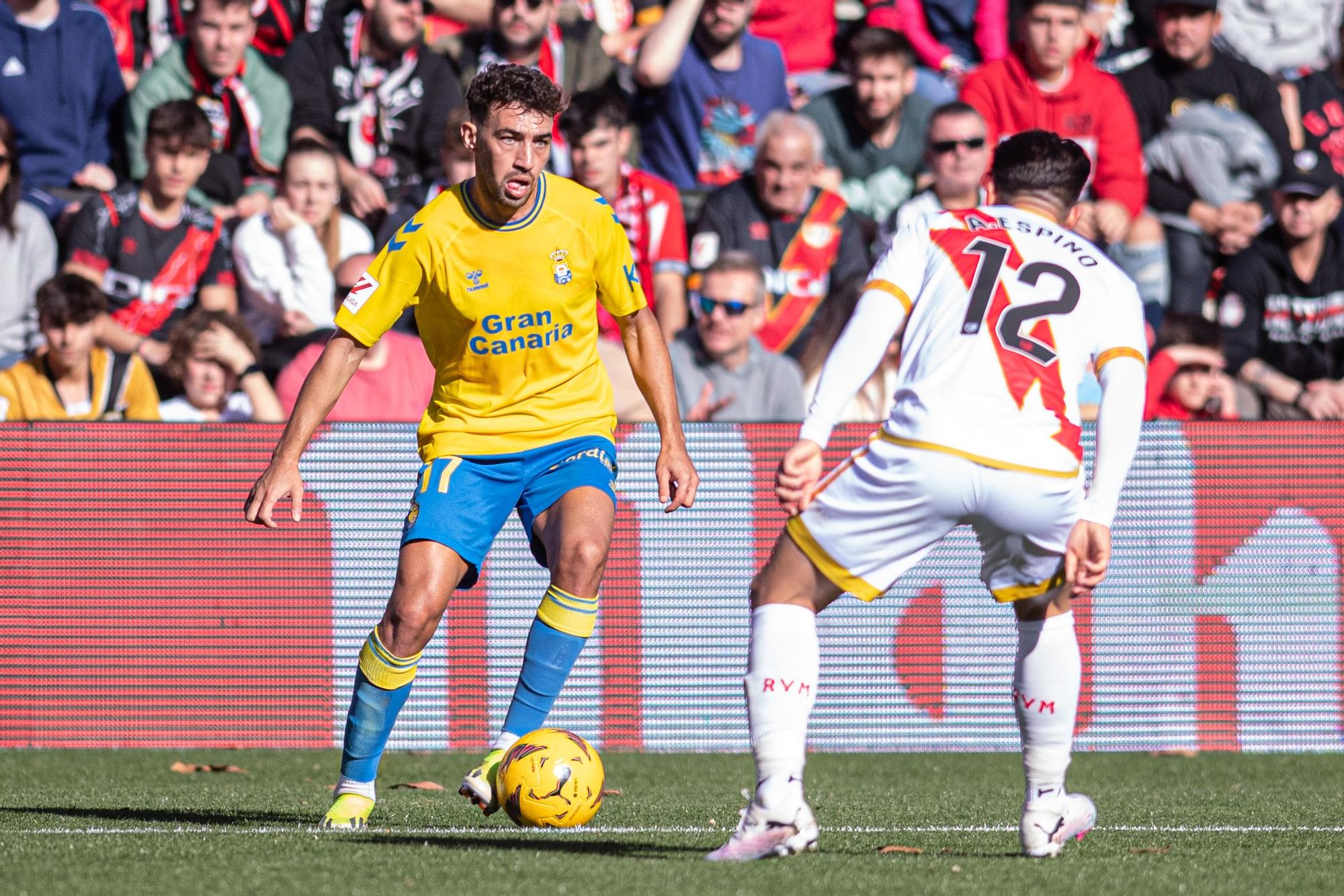 Partido entre el Rayo Vallecano y la UD Las Palmas