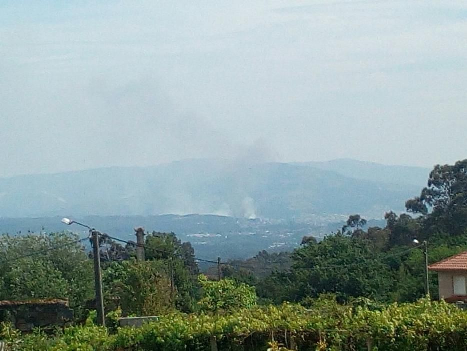 Explosión en un almacén pirotécnico en Tui