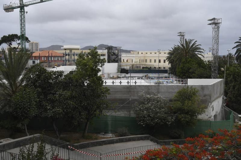 15-07-19 LAS PALMAS DE GRAN CANARIA. PISCINAS JULIO NAVARRO. LAS PALMAS DE GRAN CANARIA. Reconstruccion de las Piscinas de Julio Navarro. Fotos: Juan Castro.  | 15/07/2019 | Fotógrafo: Juan Carlos Castro