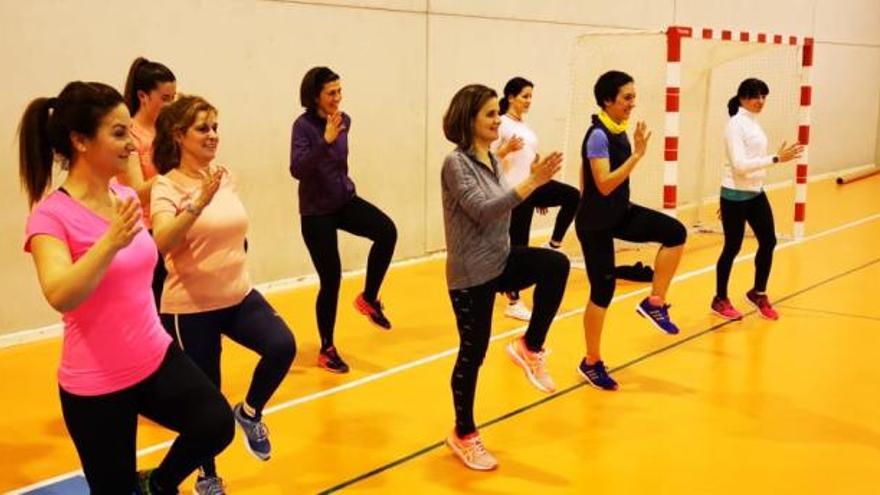 Uno de los entrenamientos del Grupo Alcaraz