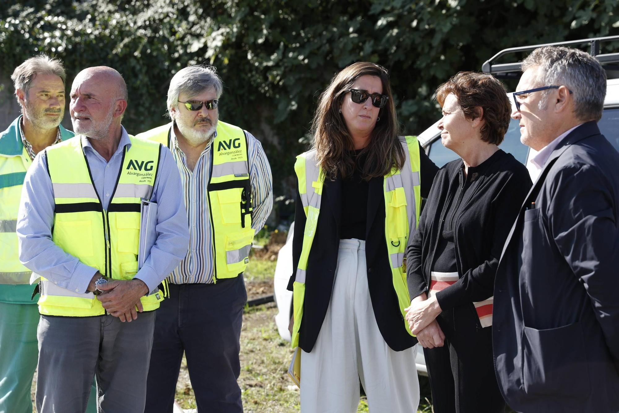 Así avanzan los trabajos en los terrenos de Naval Gijón (en imágenes)
