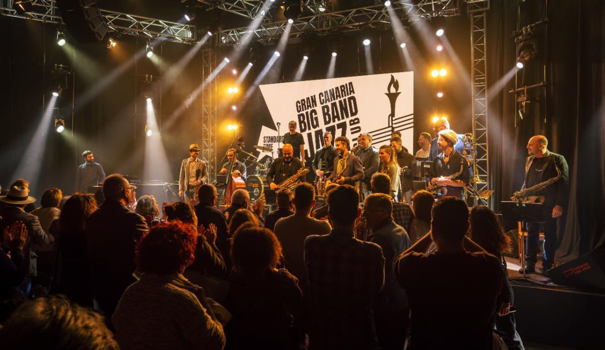 Gran Canaria Big Band en sala Canarias en Vivo