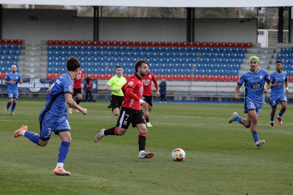 Las imágenes del Ourense - Mérida