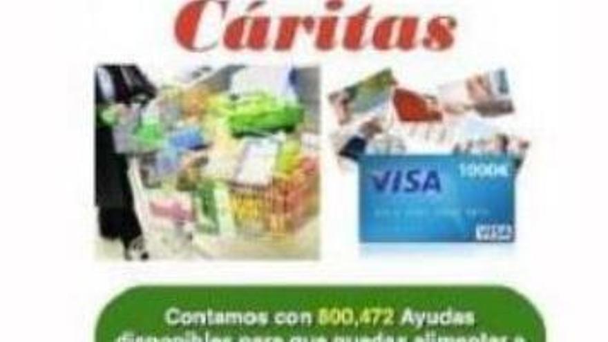 Cáritas denuncia intentos de estafa en su nombre