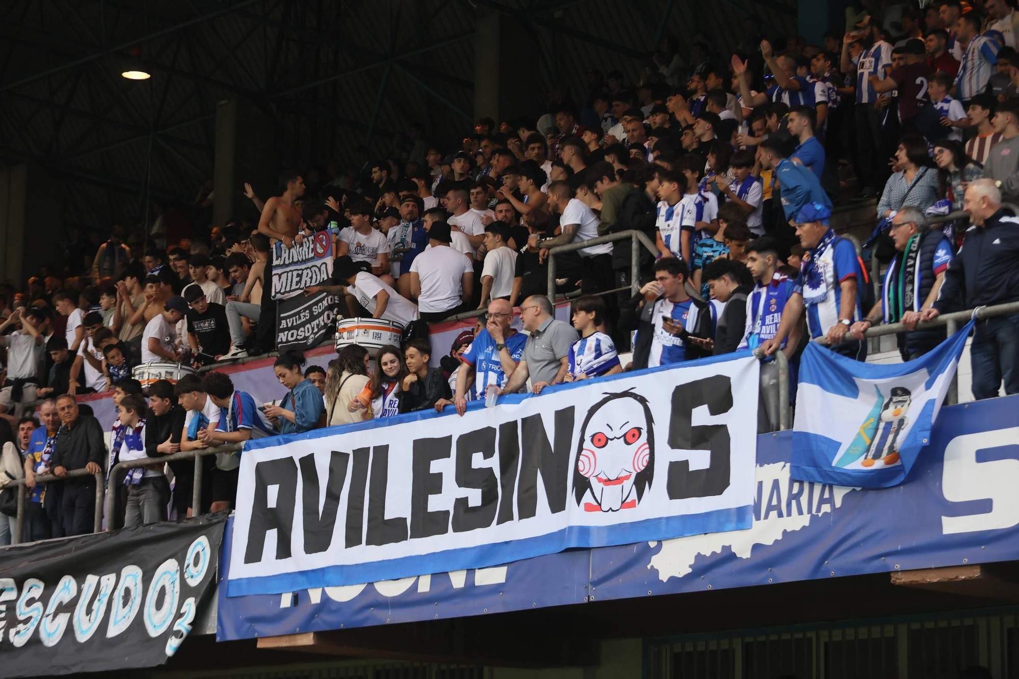 EN IMÁGENES: La final por el ascenso entre Avilés y Rayo Majadahonda vivida en el Suárez Puerta